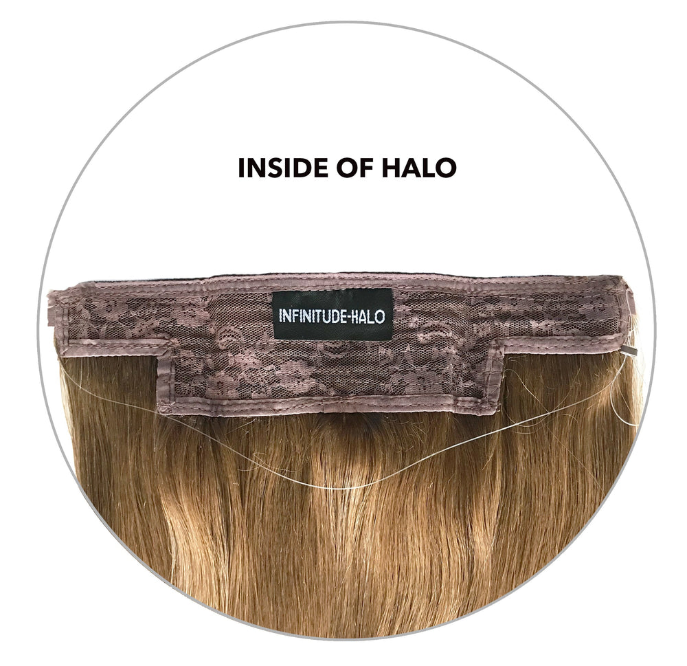 Halo Hair Extension: Highlighted #613/#10