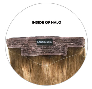 Halo Hair Extension: Ash Lightest Blonde #60