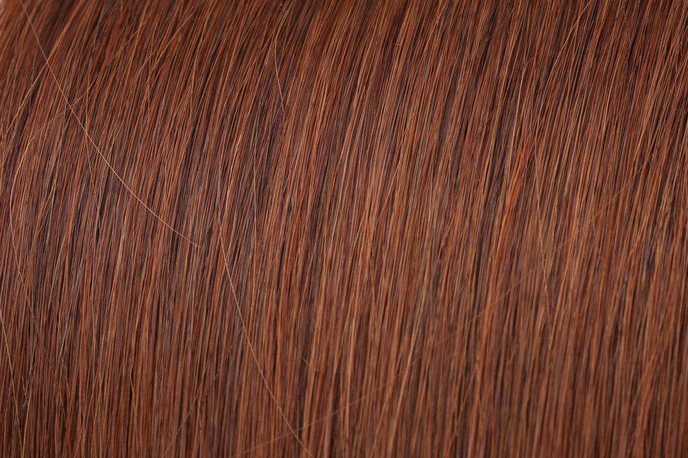 Seamless Clip-In Extensions: Deep Copper #33