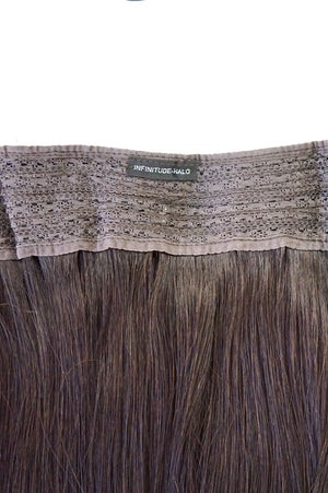 Halo Hair Extension: Darkest Brown #2