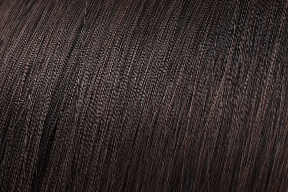 I Tip Extensions: Darkest Brown #2