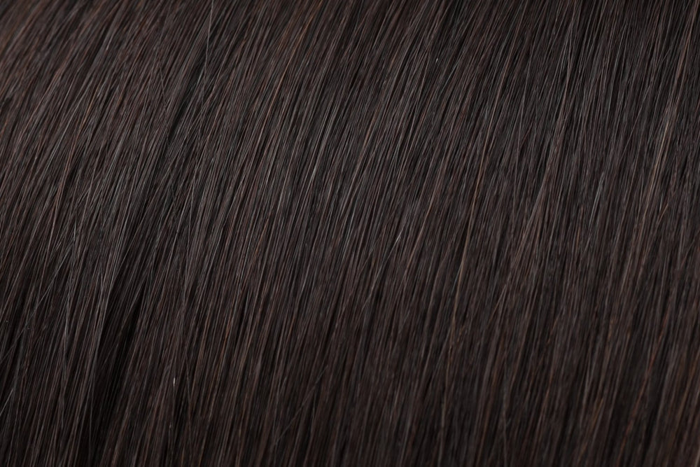 Clip In Bang: Darkest Brown #2