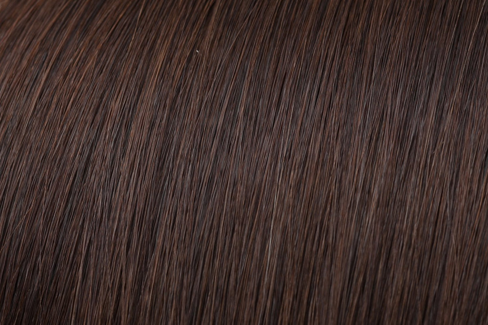 Invisible Tape Hair Extensions: Chocolate Brown #3