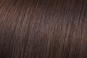 Clip In Extensions: Chocolate Brown #3