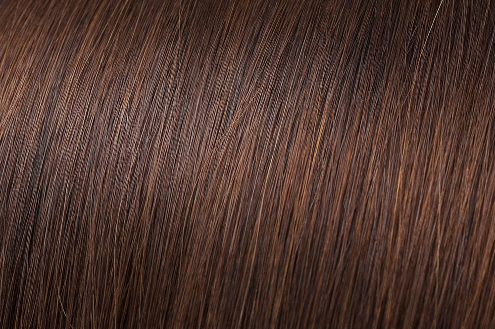 I Tip Extensions: Medium Brown #4