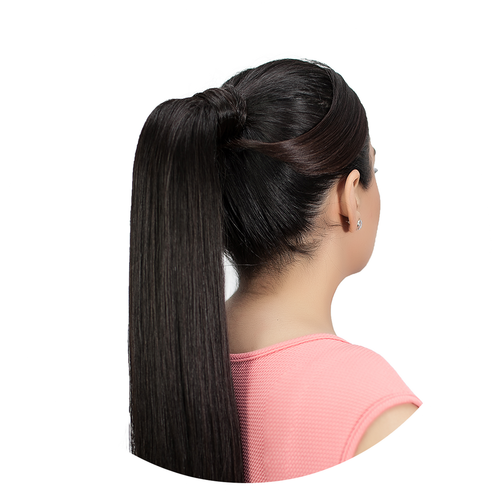 Ponytail Extension: Medium Brown #4