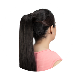 Ponytail Extension: Medium Golden Blonde #24