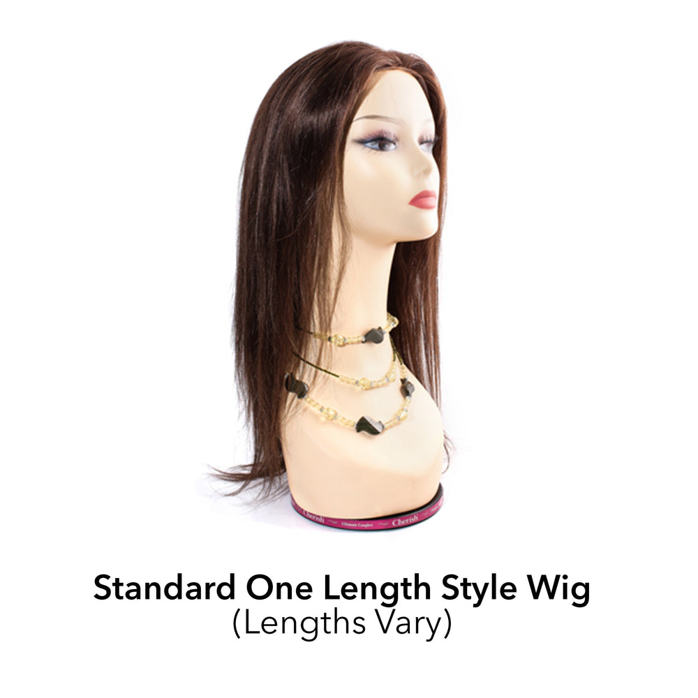 Stock Wigs: Medium Brown #4