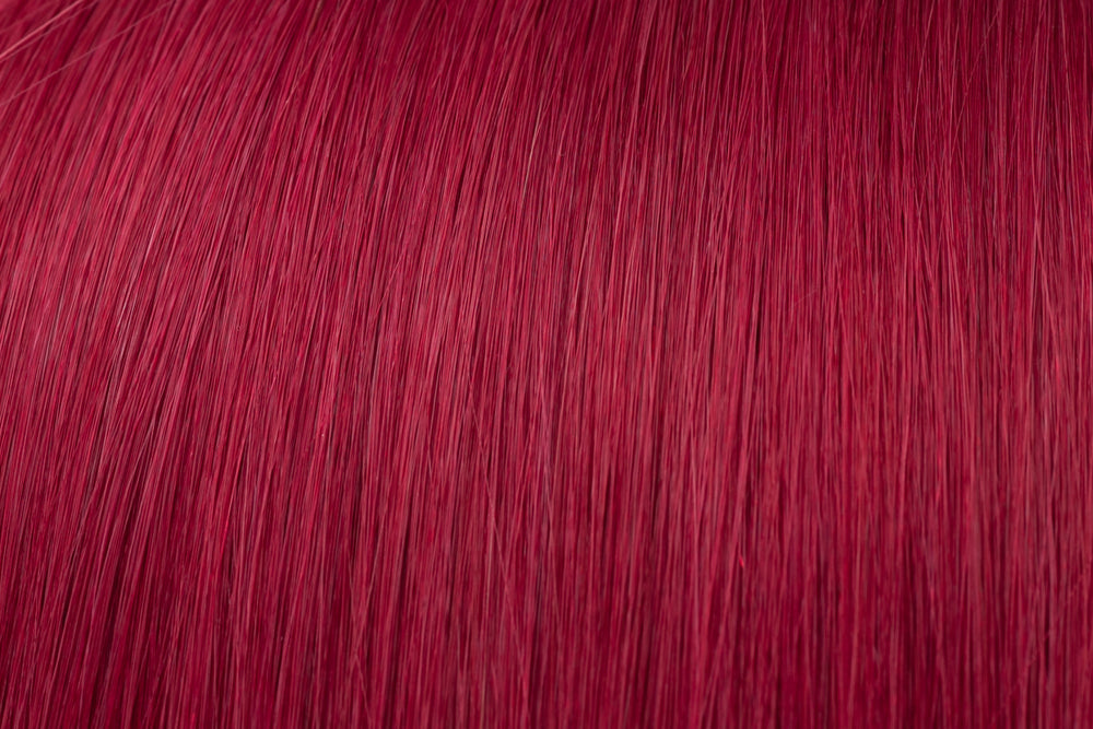 I Tip Extensions: Burgundy