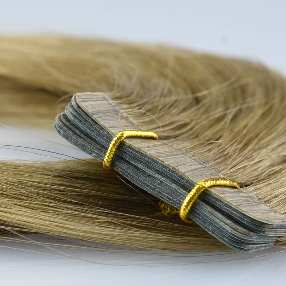 Tape In Extensions: Ash Lightest Blonde #60